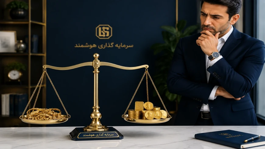 طلای اب شده بخرم یا سکه؟